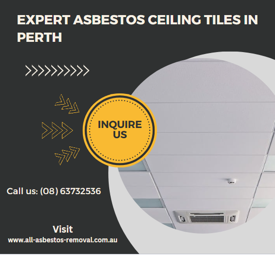 Asbestos Ceiling Tiles in Perth