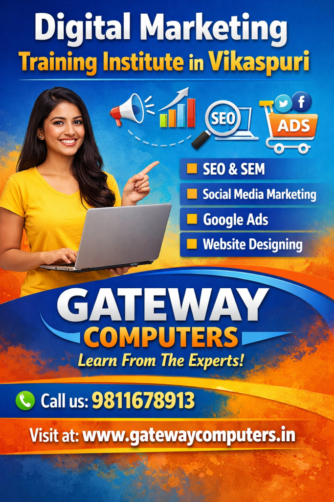 Digital Marketing Training Institute in Vikaspuri