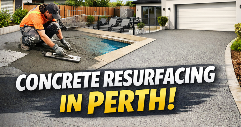 Concrete Resurfacing in Perth