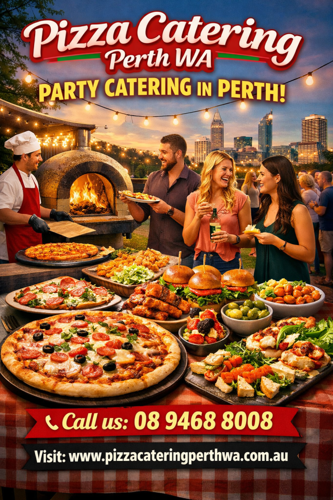 Pizza party catering in Perth