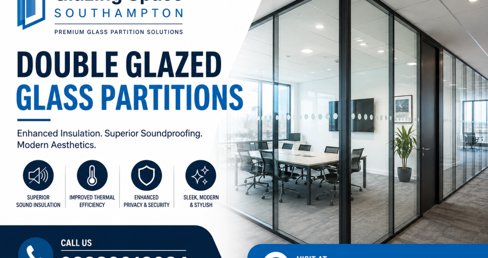 Double Glazed Glass Partitions