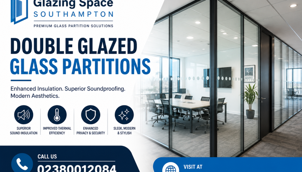 Double Glazed Glass Partitions