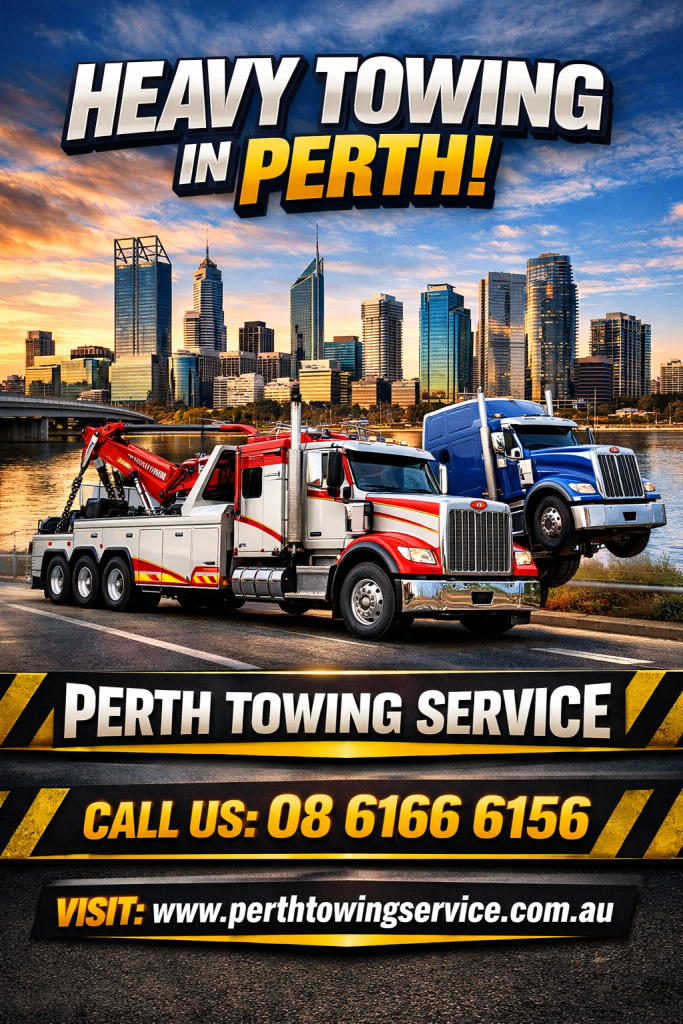 Heavy-duty towing in Perth