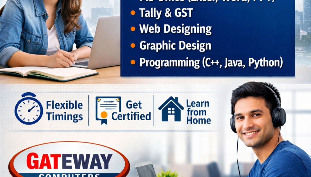 Short term computer courses in Delhi