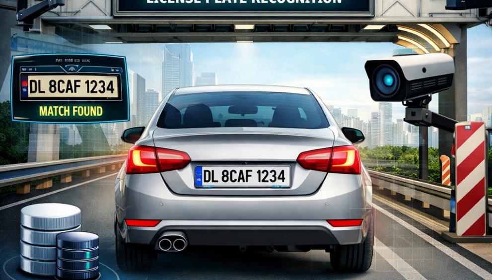 Vehicle number plate recognition solution