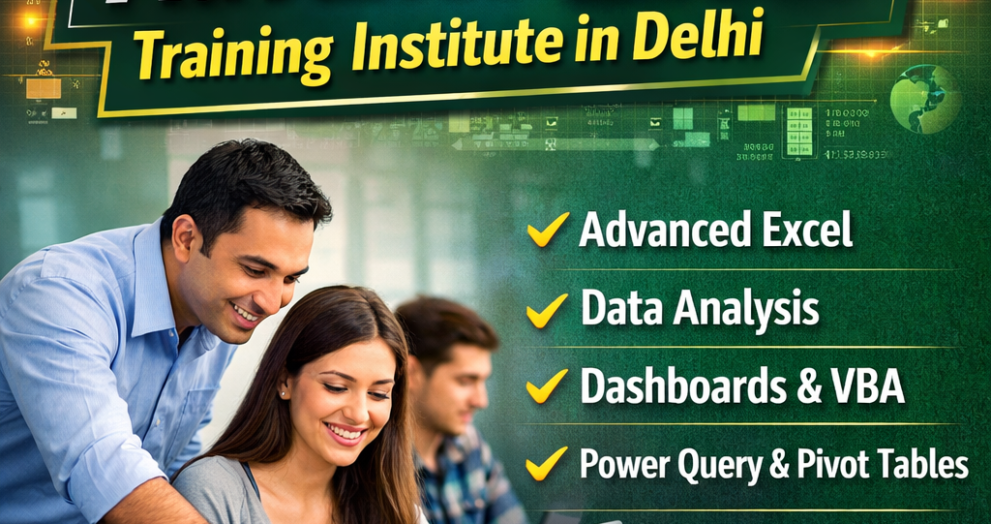 Excel training institute in Delhi