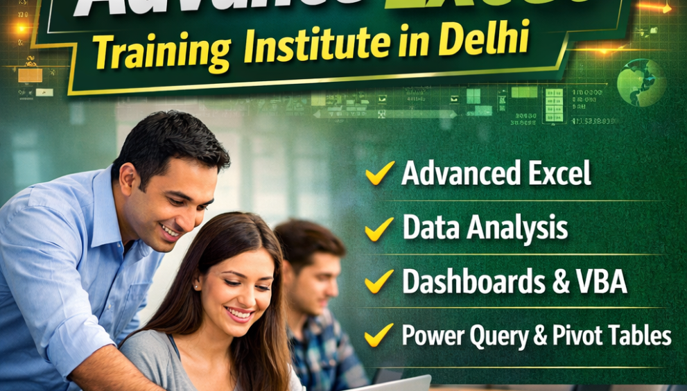 Excel training institute in Delhi
