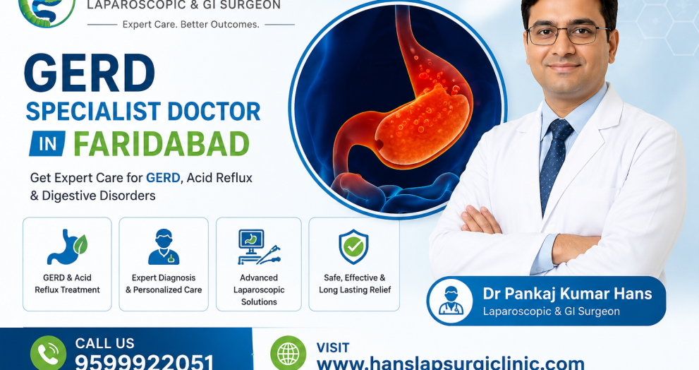 GERD Specialist Doctor in Faridabad
