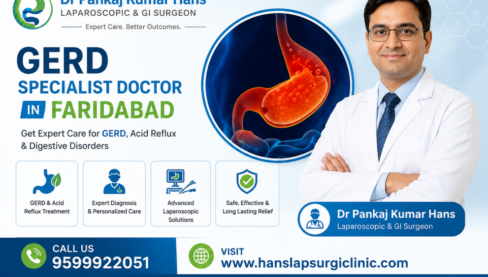GERD Specialist Doctor in Faridabad