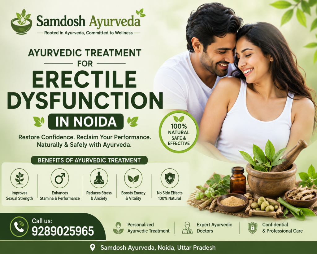 Ayurvedic Treatment for Erectile Dysfunction in Noida