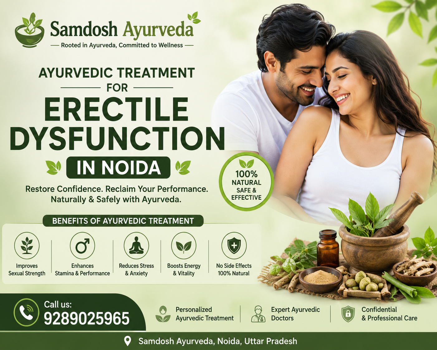 Ayurvedic Treatment for Erectile Dysfunction in Noida