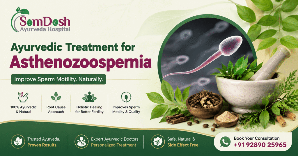 Ayurvedic Treatment for Asthenozoospermia