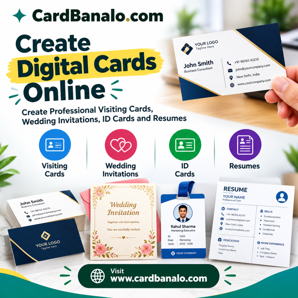 Create Digirtal Cards Online